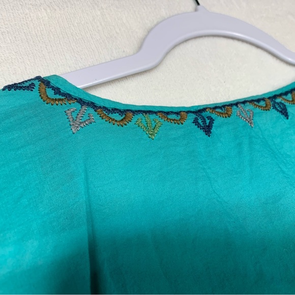 NWT Johnny Was Women’s Shaylee Boho Embroidered Tunic Top Blouse Size Small - Picture 7 of 15